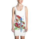 2017 Chinese New Year Rooster Sublimation Cut & Sew Dress